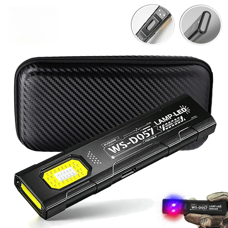 Stationery Supply - LED 키체인 손전등 USB C 충전식