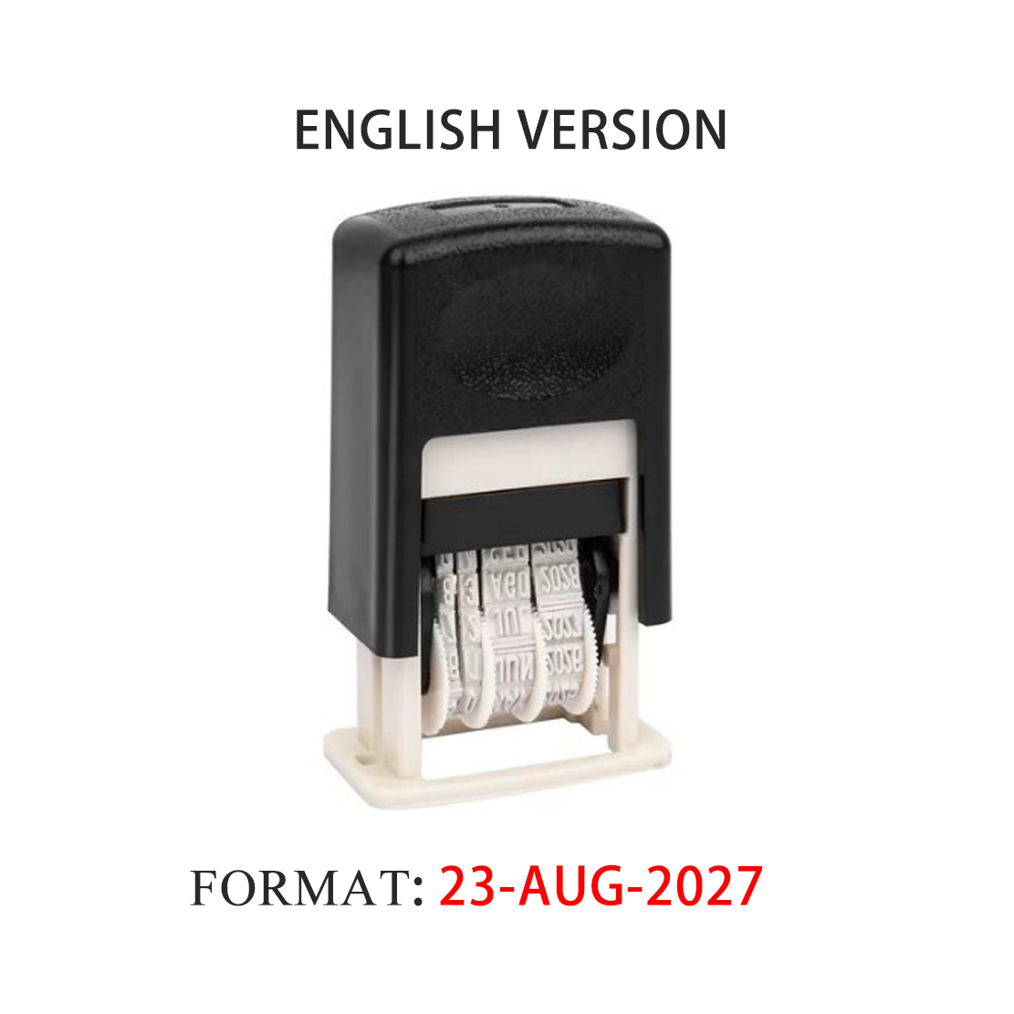 Self Inking Stamp - 종이, 포장, 스크랩북용 셀프 잉크 날짜