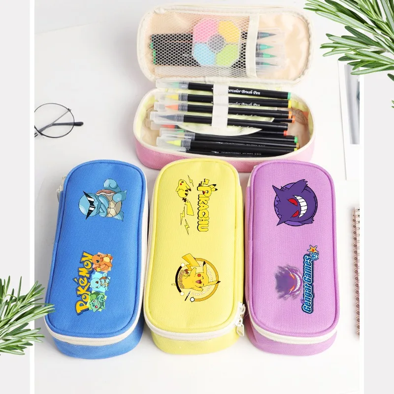 Stationery Supplier - 포켓몬 피카추 연필 케이스 귀여운 학생