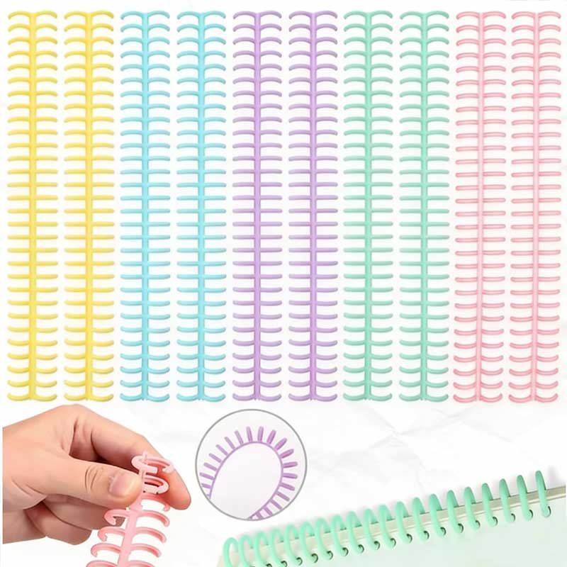 Binding Comb Plastic - A4 플라스틱 30홀 루즈리프 바인더 링