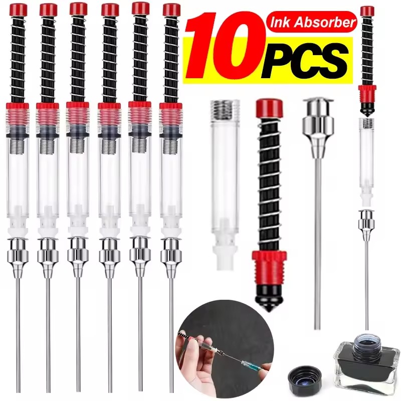 Stationery Supplier - 1-10PCS 만년필 잉크 흡수기 변환기용 스프링