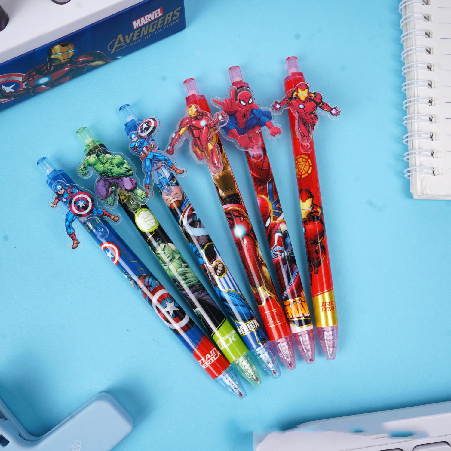 Stationery Supplier - 12/48pcs 마블 젤 펜용 빠른 건조