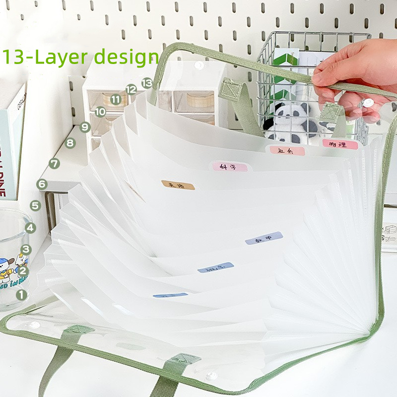 Office Stationery And Supply - 13 레이어 A4 파일 폴더 보관