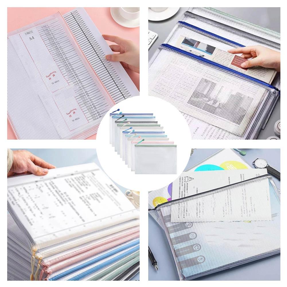 Office Stationery And Supply - 10Pcs Morandi 라이트 컬러 시리즈 메쉬