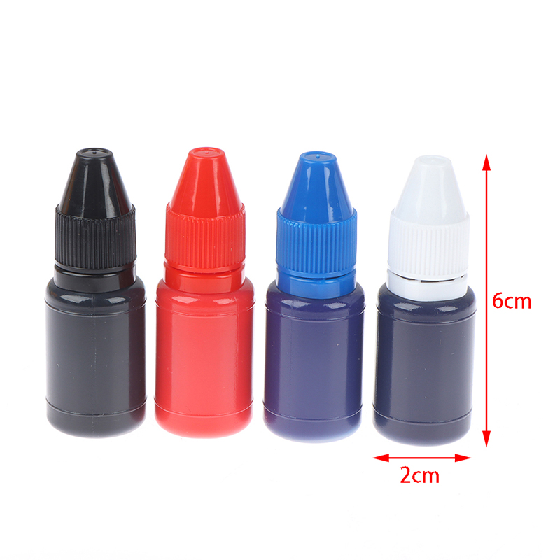 Self Inking Stamp - 10ml 잉크패드 플래시 리필 빠른 건조