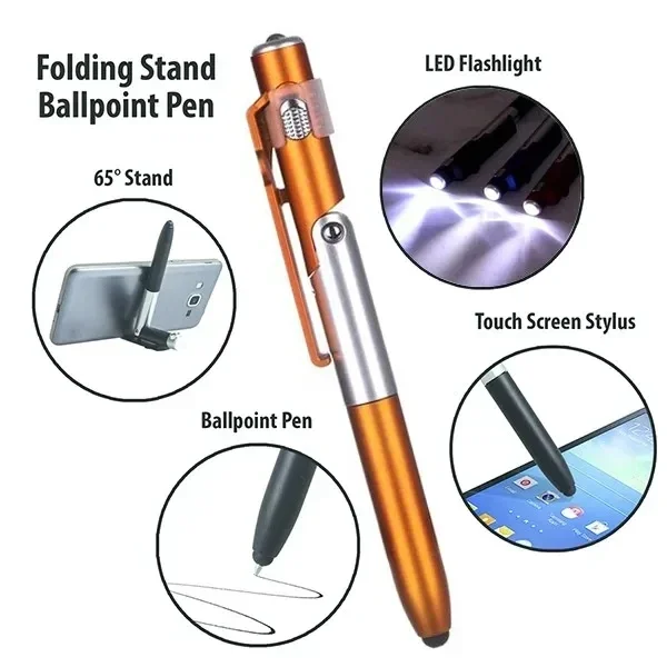 다기능 장난감 펜 4 in 1 접이식 램프 광고용 선물 - Stationery Supply 리뷰 및 가격