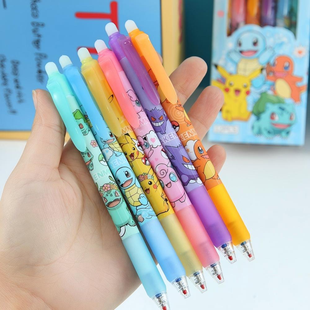 무작위 6/12/24pcs 포켓몬 0.5mm 파란색 잉 - Stationery Supplier 리뷰 및 가격