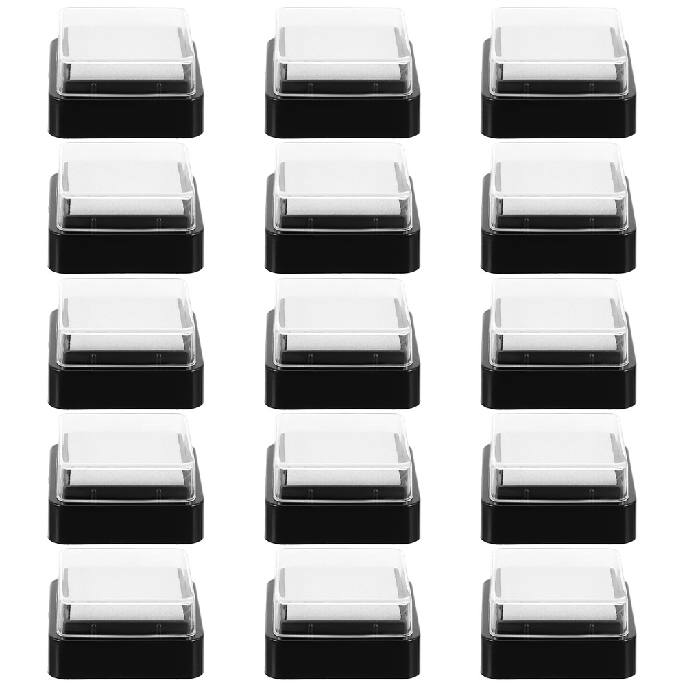 15개 잉크 패드 잉크 패드 블랭크 3x3CM 스탬핑  - Self Inking Stamp 리뷰 및 가격