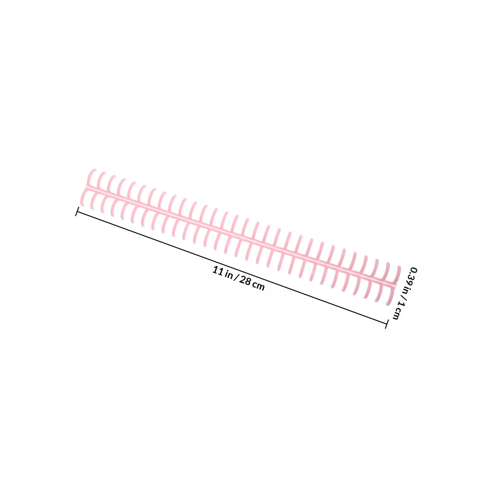 10Pcs 루스 리프 바인딩 링 30홀 플라스틱 빗 가 - Binding Comb Plastic 리뷰 및 가격