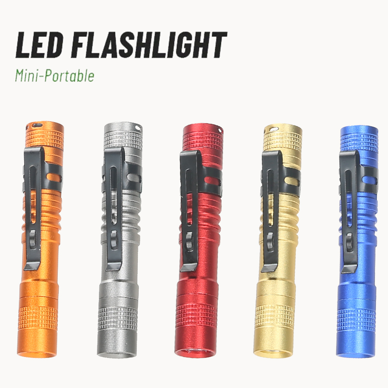 휴대용 미니 LED 펜 플래시라이트 펜 클립 포함 핸드 - Stationery Supply 리뷰 및 가격