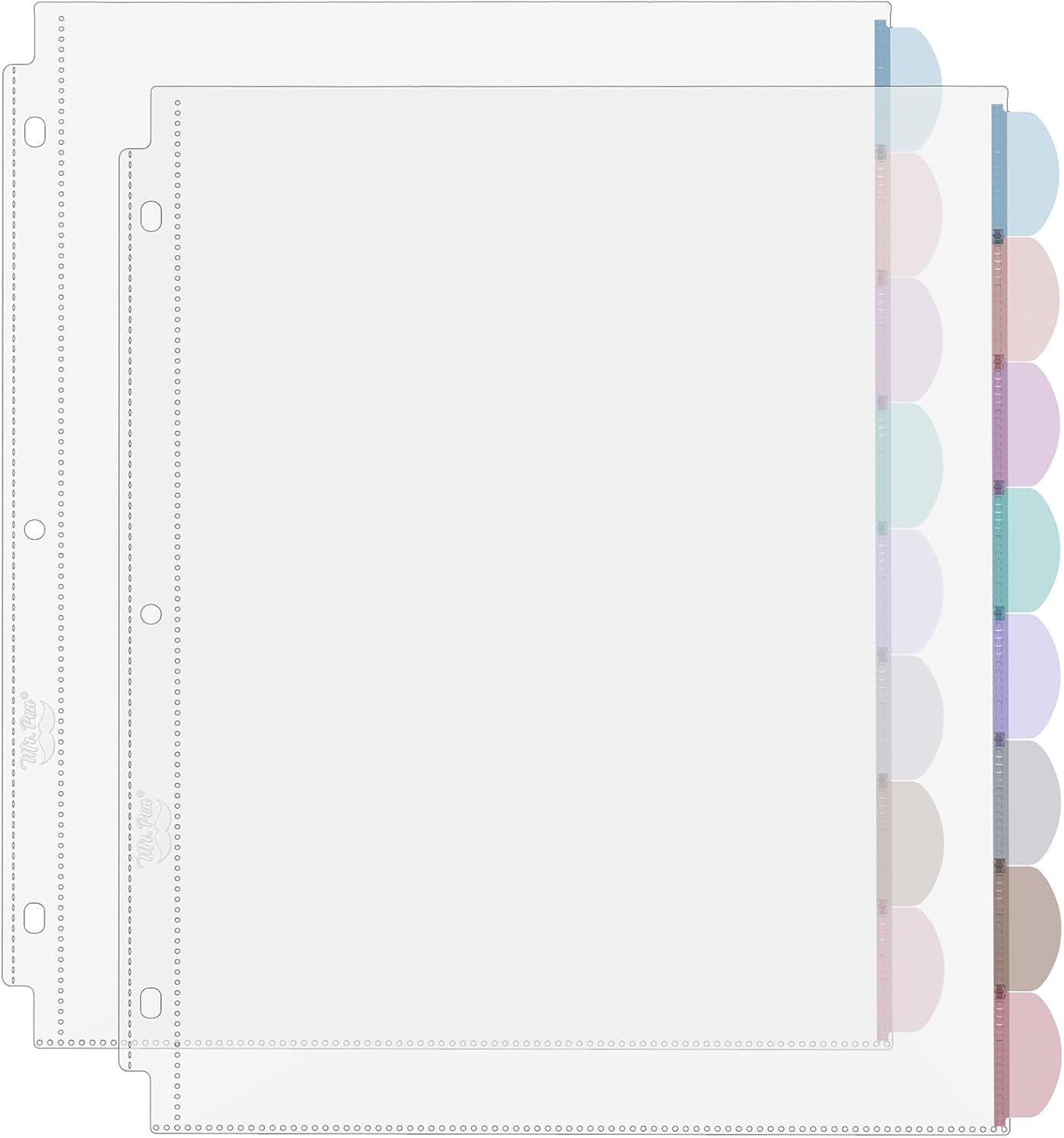 A4 투명 파일 보호대(탭 포함), 8탭, 2세트, 3 - Index Tab Divider 리뷰 및 가격