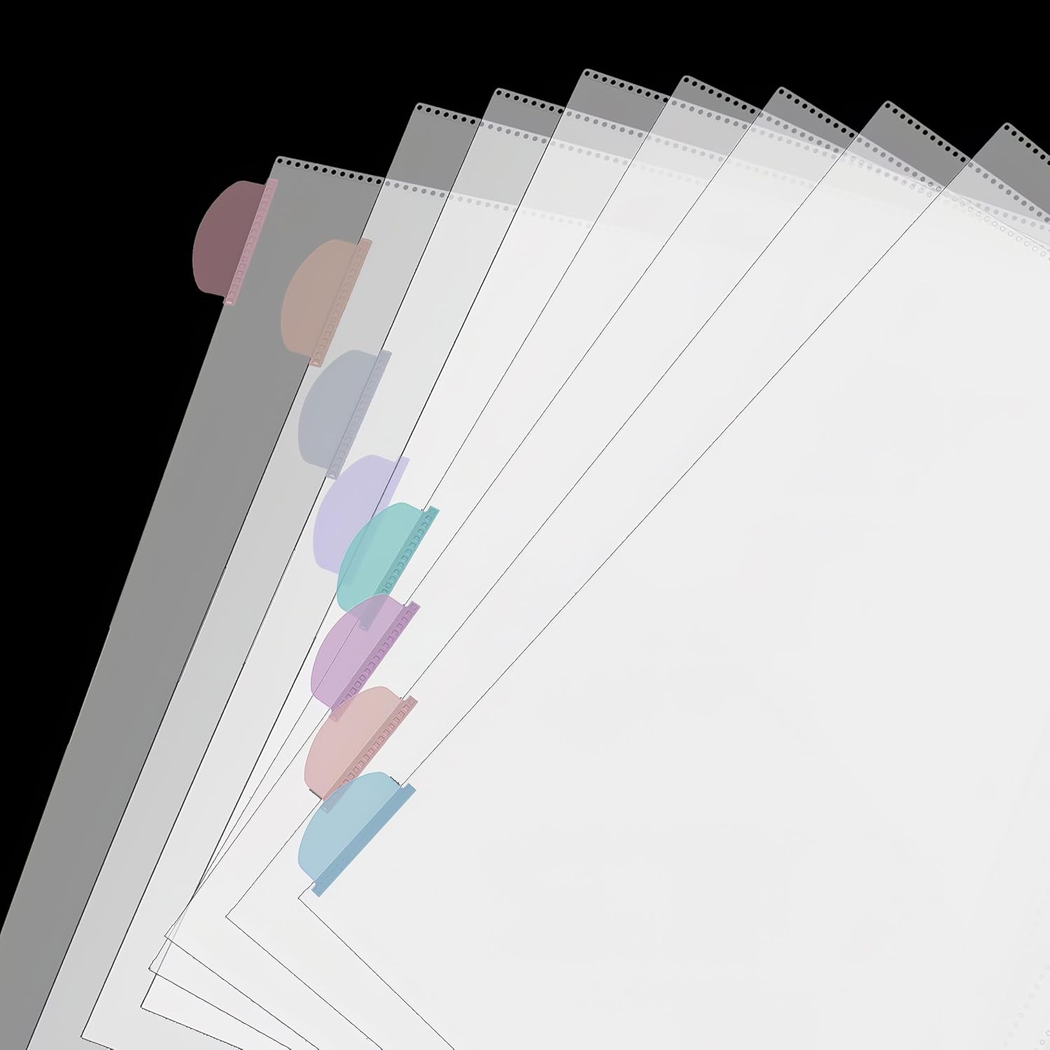 A4 투명 파일 보호대(탭 포함), 8탭, 2세트, 3 - Index Tab Divider 리뷰 및 가격