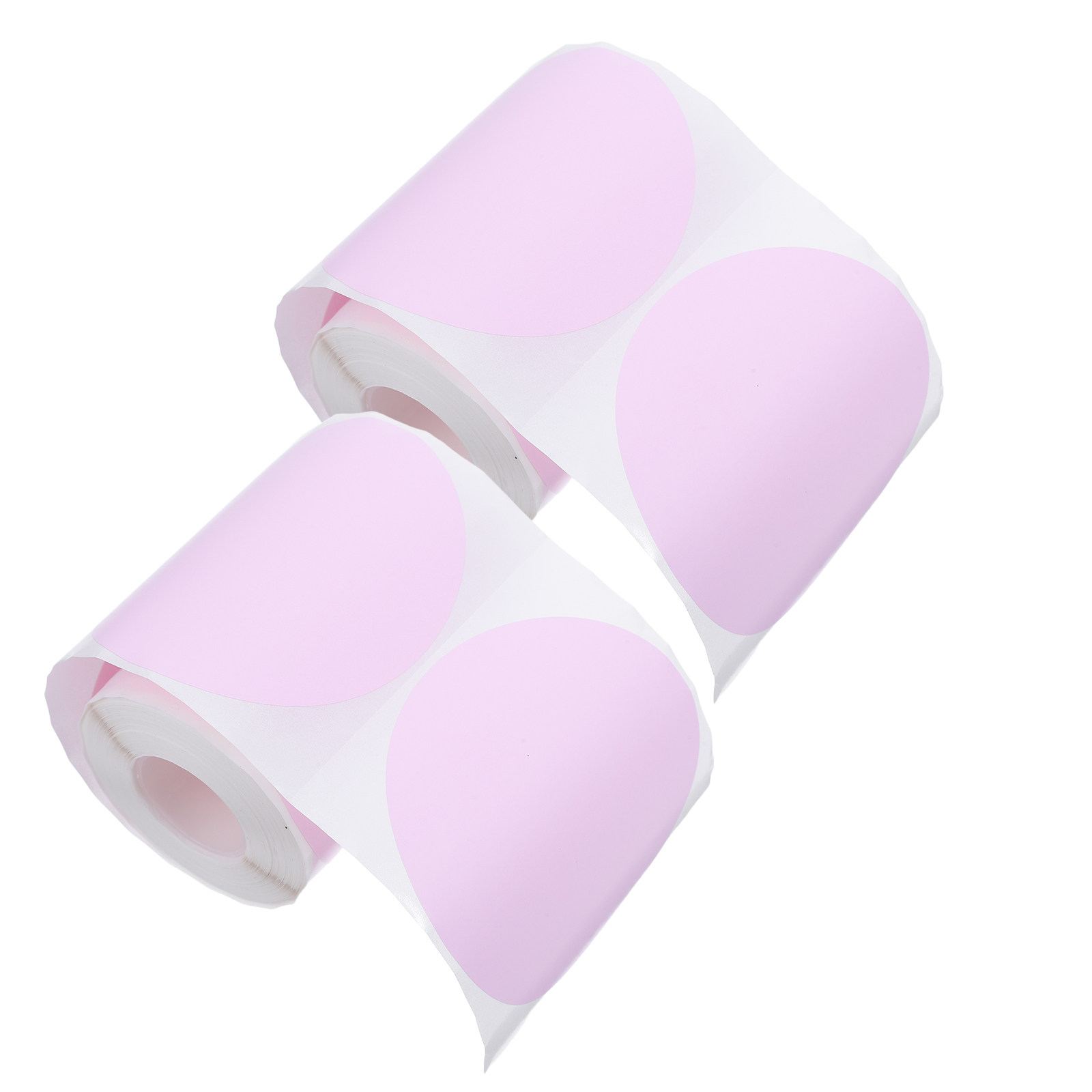 2롤 원형 열전사 라벨 스티커 방수 자가 접착 원형 스 - Sticker Label Roll 리뷰 및 가격