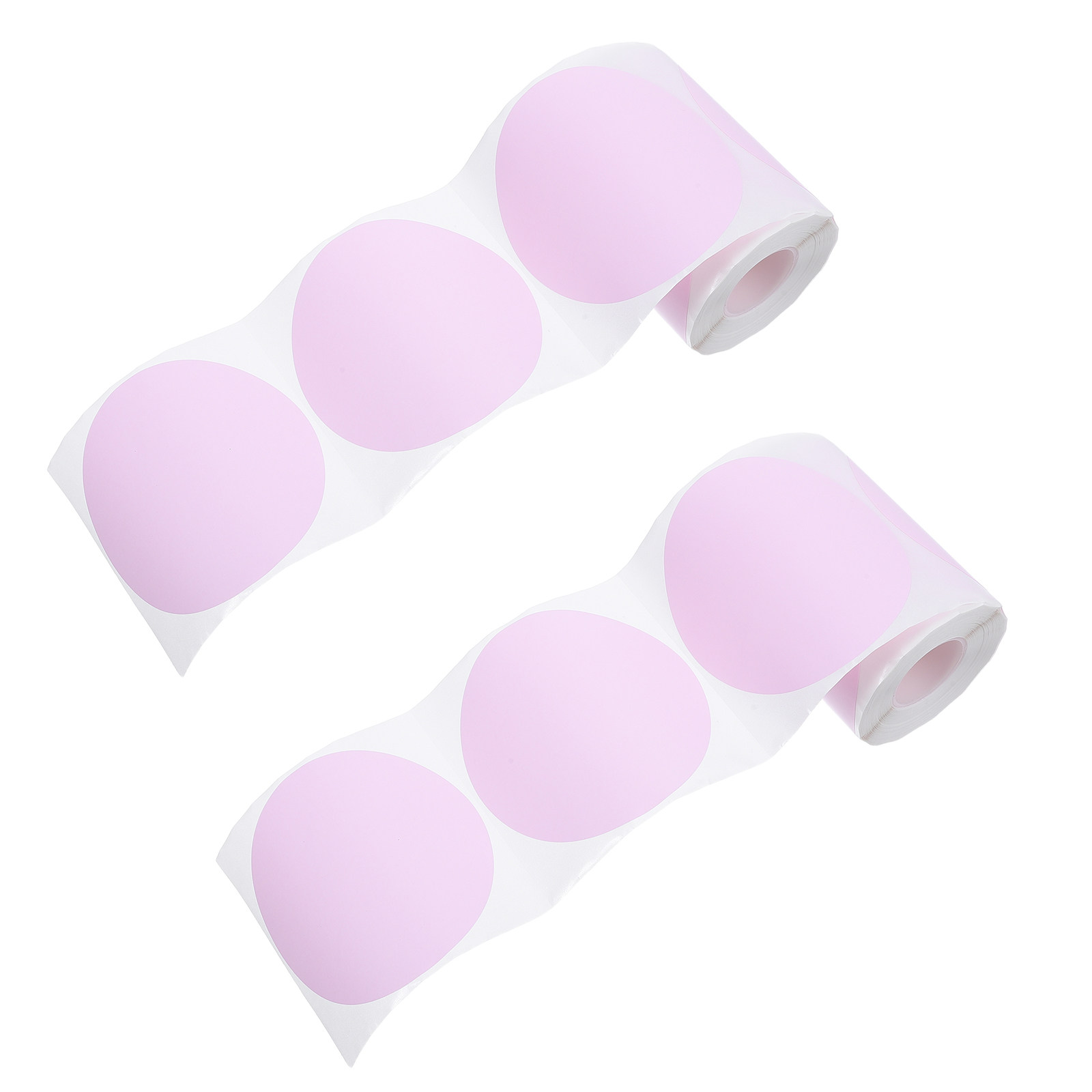 2롤 원형 열전사 라벨 스티커 방수 자가 접착 원형 스 - Sticker Label Roll 리뷰 및 가격