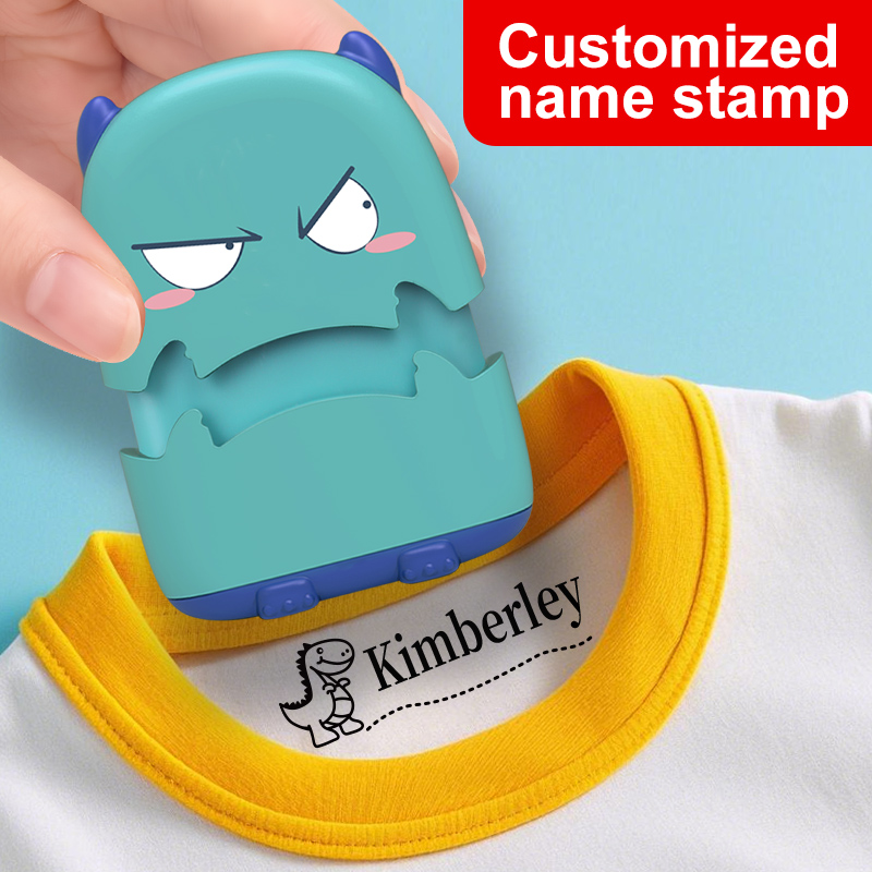 개인화 된 학생 이름 스탬프-맞춤형 방수 인감, 퇴색되 - Self Inking Stamp 리뷰 및 가격