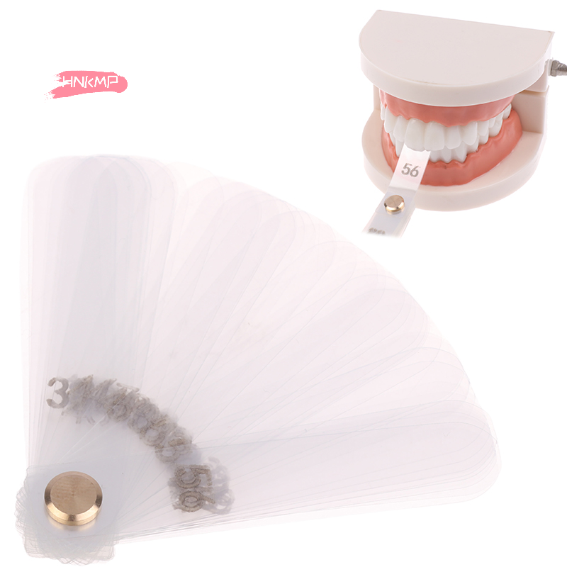 56개 치간 간격 축소 게이지 자 0.1mm 치아 측정 - Ruler Set Transparent 리뷰 및 가격