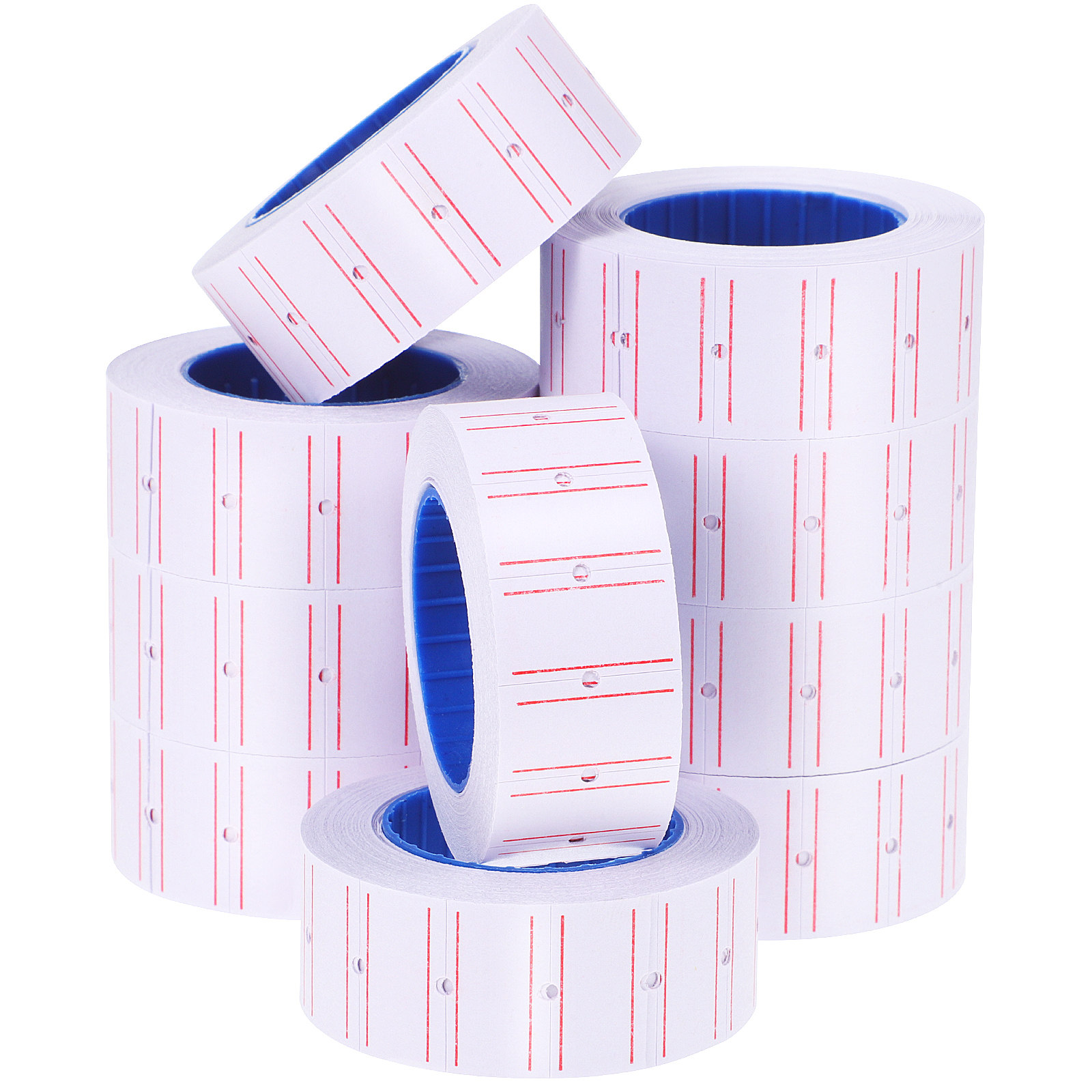 10롤 가격표시 라벨 롤 코어 접착식 투명 가격 스티커 - Sticker Label Roll 리뷰 및 가격
