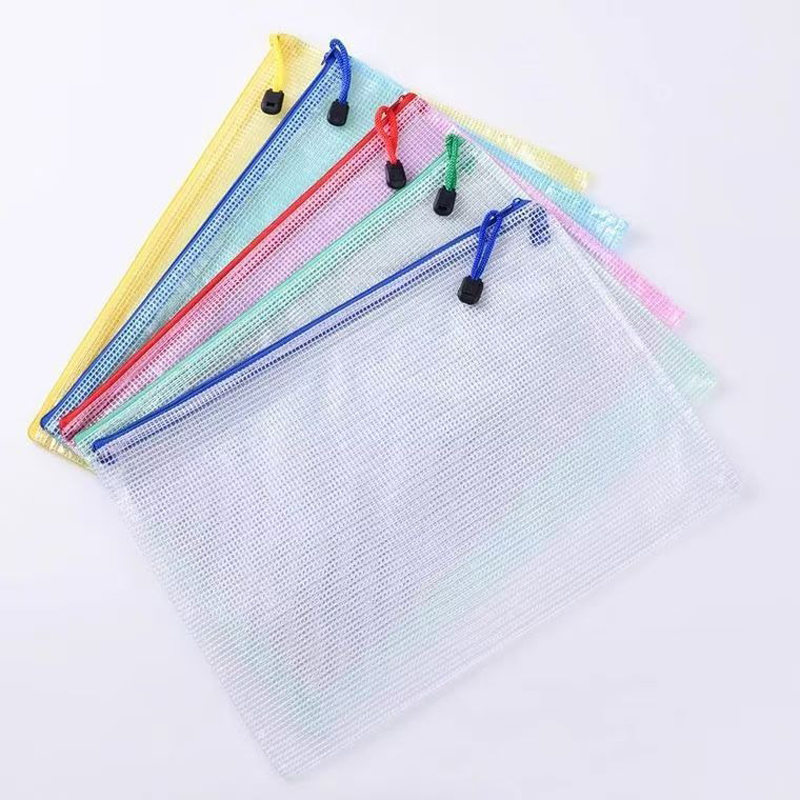 5PCS 편지지 보관 폴더 파일 메쉬 지퍼 주머니 A4 - Office Stationery And Supply 리뷰 및 가격