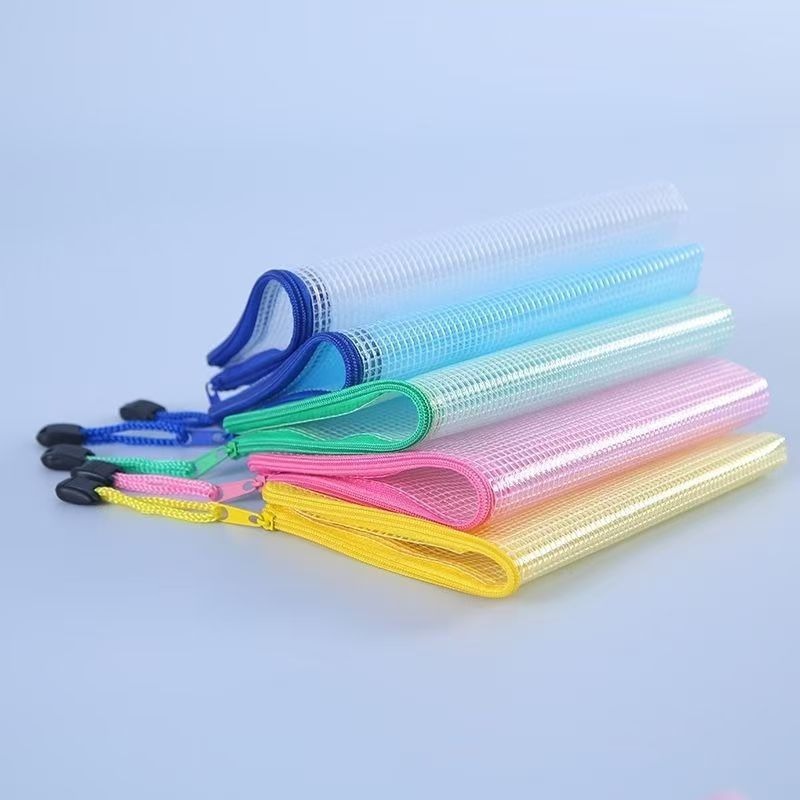 5PCS 편지지 보관 폴더 파일 메쉬 지퍼 주머니 A4 - Office Stationery And Supply 리뷰 및 가격