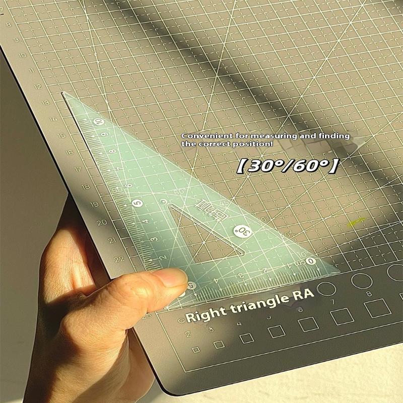 4개/세트 투명 측정자 학생 선물 15CM 젤리 자 세 - Ruler Set Transparent 리뷰 및 가격
