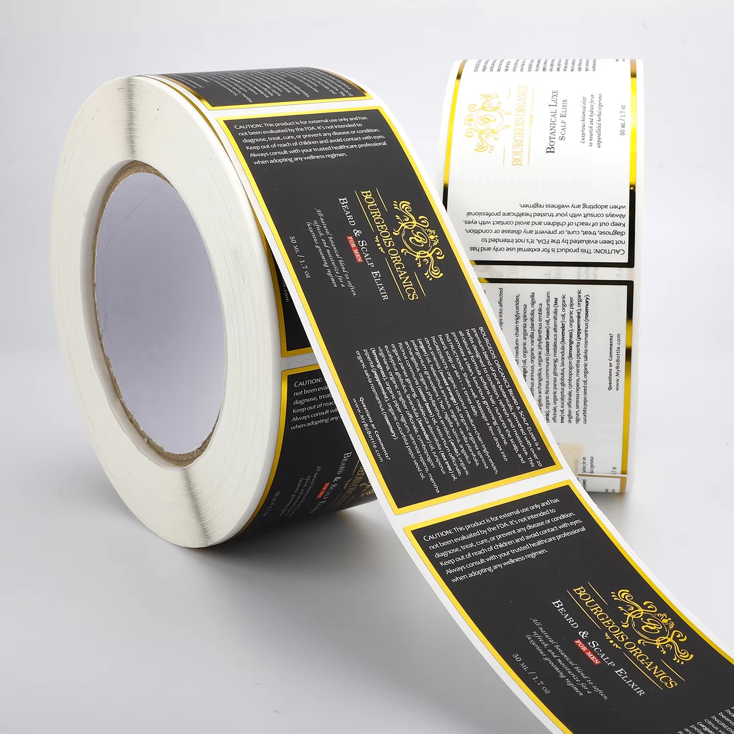 맞춤형 방수 |   화이트 비닐 BOPP 롤 라벨 |  - Sticker Label Roll 리뷰 및 가격