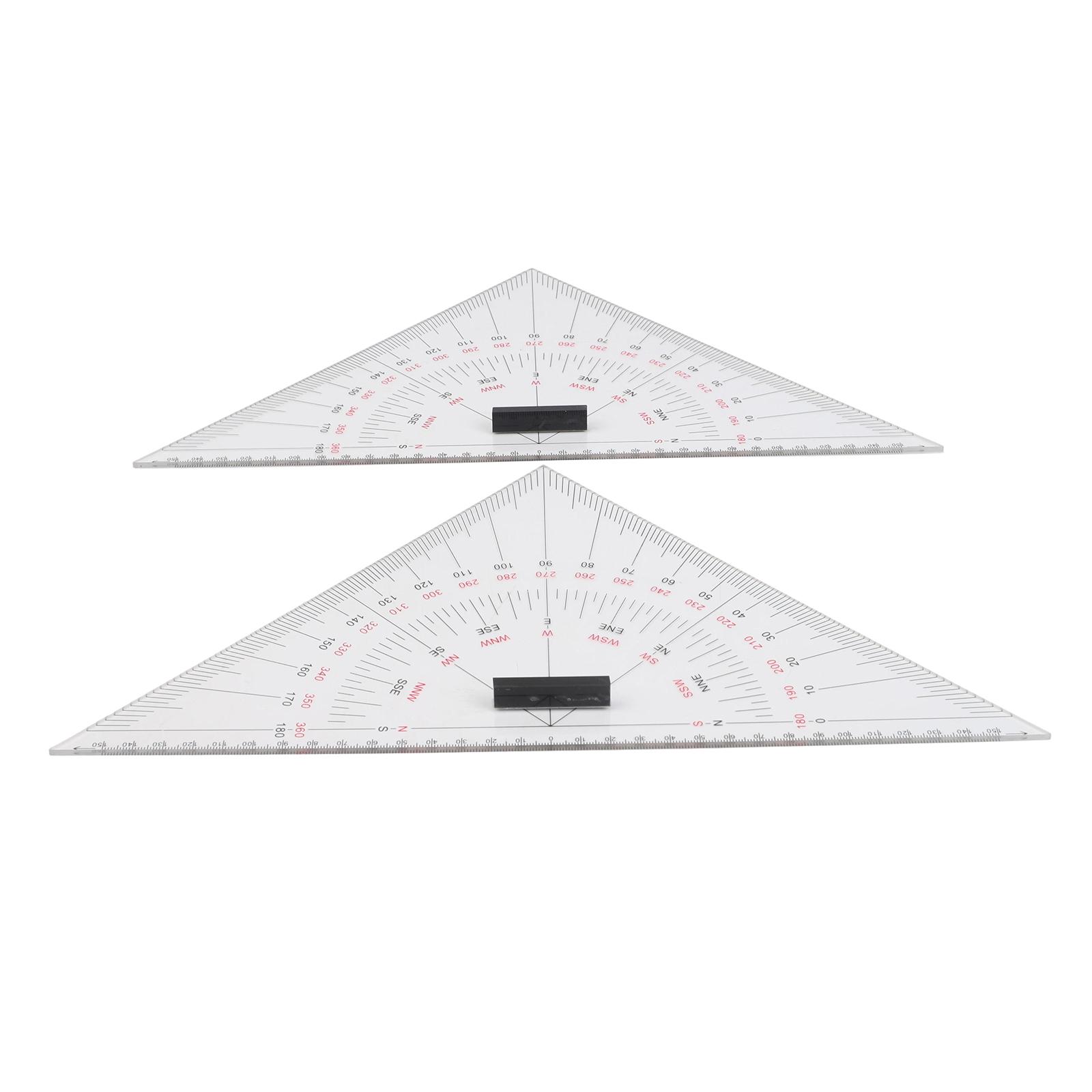 투명 30cm 해양용 삼각자, 각도기 세트 (보트, 요 - Ruler Set Transparent 리뷰 및 가격