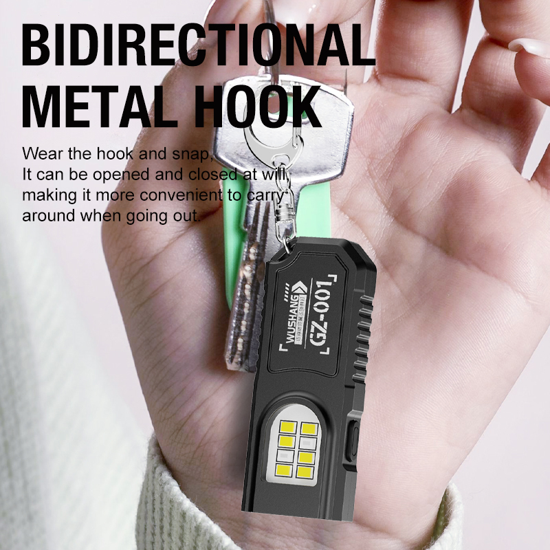 휴대용 키체인 LED COB 손전등 펜 클립이 있는 U - Stationery Supply 리뷰 및 가격