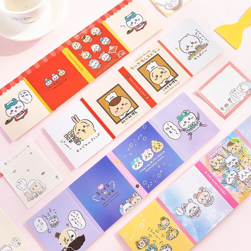사랑스러운 카와이 애니메이션 귀여운 치이카와 4단 접이 - Memo Pad Sticky 리뷰 및 가격