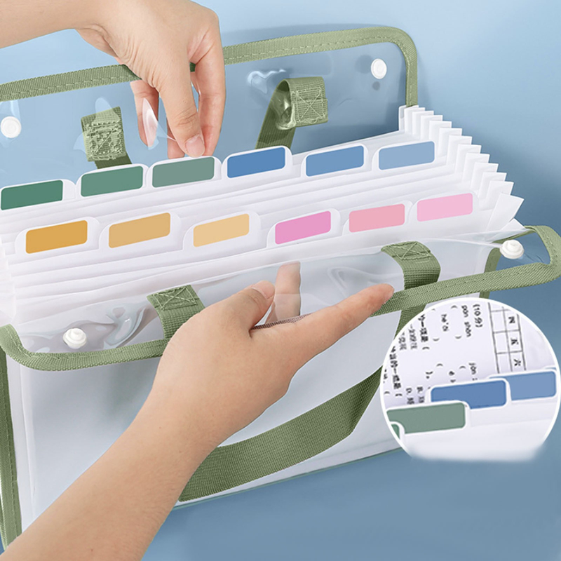 13 레이어 A4 파일 폴더 보관 주최자 가방 사무용품 - Office Stationery And Supply 리뷰 및 가격
